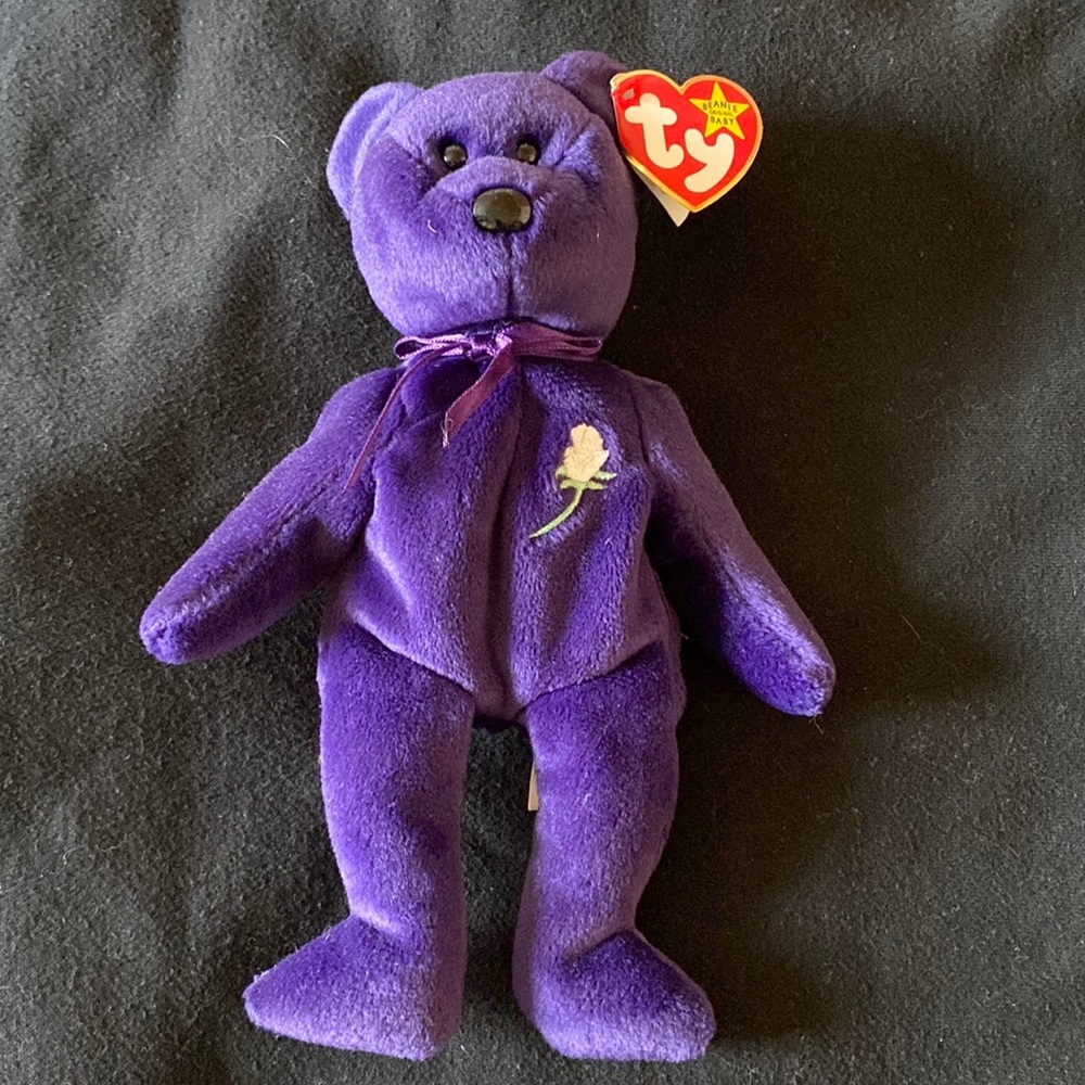 1997 Original P.E Pellets and Polyester PRINCESS DIANA BEANIE BABY